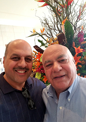 With my friend Abu Shadi